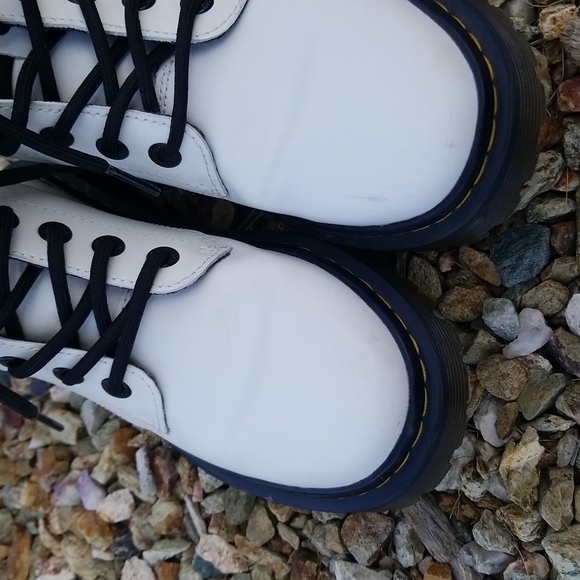 Doc Martens White Luana Size EU 38 VGC - Picture 10 of 10